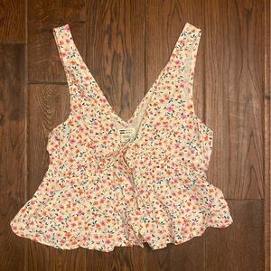 Billabong Floral Sleeveless Women's Top